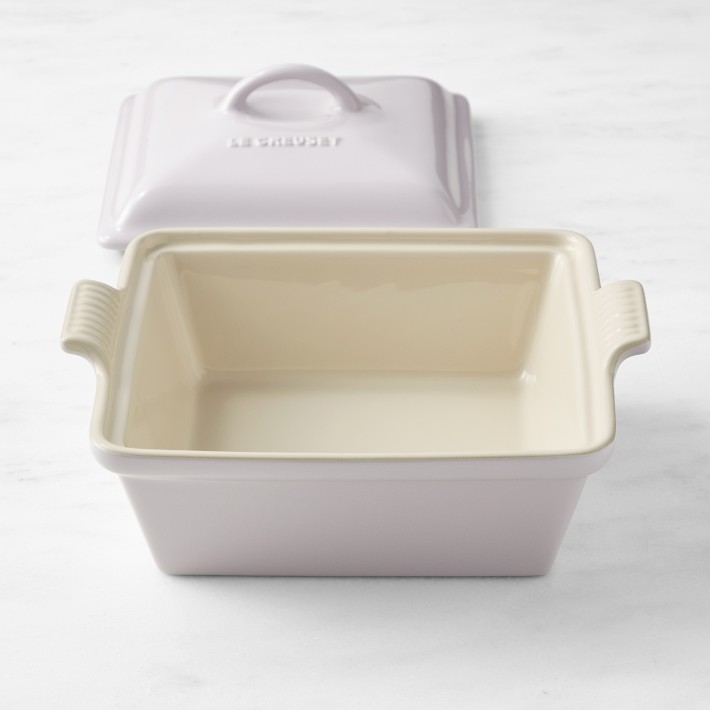 Le Creuset Stoneware Heritage Covered Square Baking Pan Williams