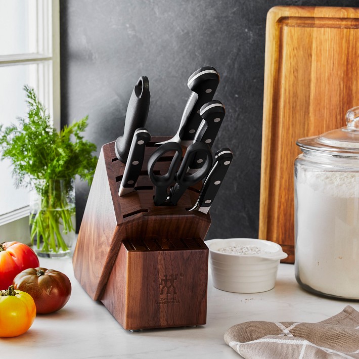 Zwilling J.A. Henckels Pro 7-Piece Knife Block Set | Williams Sonoma