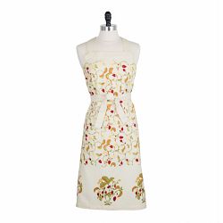 Couleur Nature Fraises des Bois Apron, Blue