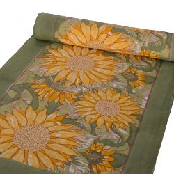 Couleur Nature Sunflower Runner