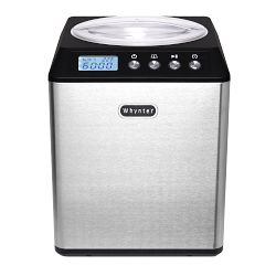 Whynter Upright Automatic Compressor Ice Cream Maker with Stainless Steel Bowl