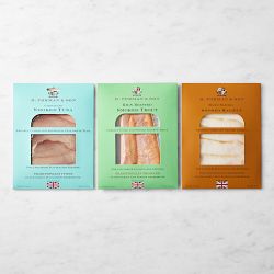 Assorted Smoked Trout, Tuna &amp; Halibut Trio