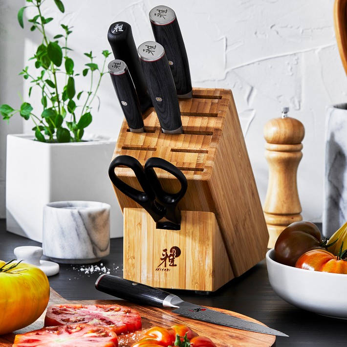 Miyabi Kaizen II Knife Block, Set of 7 | Williams Sonoma