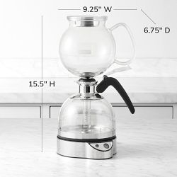 Bodum ePEBO Double Wall Siphon Coffee Maker
