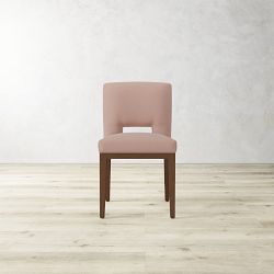Saratoga Upholstered Dining Side Chair, Rosewater