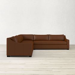 Ghent Slope Arm 3-Piece L-Shape Sofa (119")