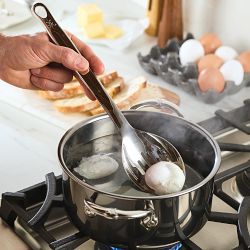 Hestan&#160;Provisions Chef's&#160;Tools&#160;Stainless Steel Slotted Spoon