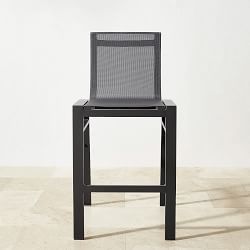 OPEN BOX: Santa Barbara Outdoor Bar Stool,  Slate Grey