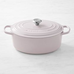 Le Creuset Signature Enameled Cast Iron Oval Dutch Oven, 6 3/4-Qt., Shallot
