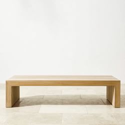 OPEN BOX: Larnaca Outdoor Coffee Table, Teak, Large