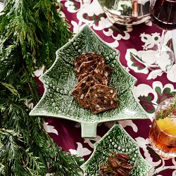 Bordallo Pinheiro Christmas Tree Individual Bowls