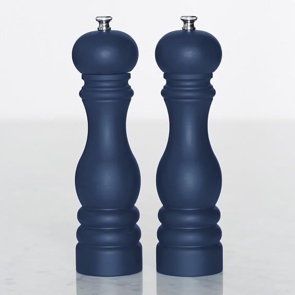 Peugeot Paris Matte Navy Salt & Pepper Mills, 9"