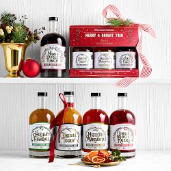 Williams Sonoma Merry &amp; Bright Cocktail Trio