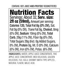 Williams Sonoma Five Apple Cider Concentrate Jug