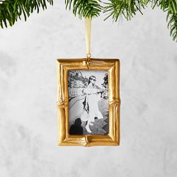 AERIN x Williams Sonoma Home Gold Mini Frame Ornaments