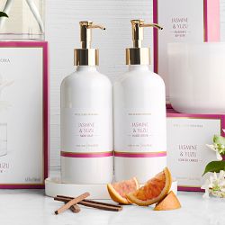 Home Fragrance Jasmine &amp; Yuzu Hand Soap, Lotion 3-Piece Set