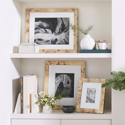 Exotic Burl Wood Gallery Picture Frames