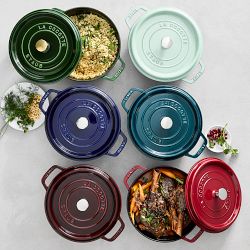 Staub Enameled Cast Iron Round Dutch Oven