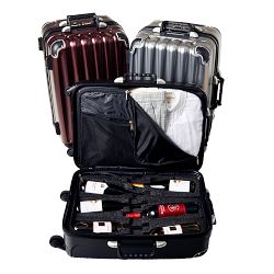 VinGardeValise Grande Wine Luggage, 12 Bottles