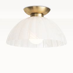 Dariel Glass Flushmount