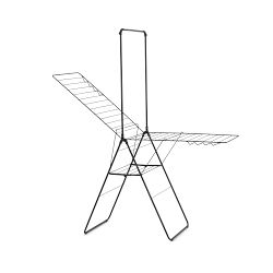 Brabantia HangOn Indoor Drying Rack, 82 Feet (25 meters) + Rail, Matte Black