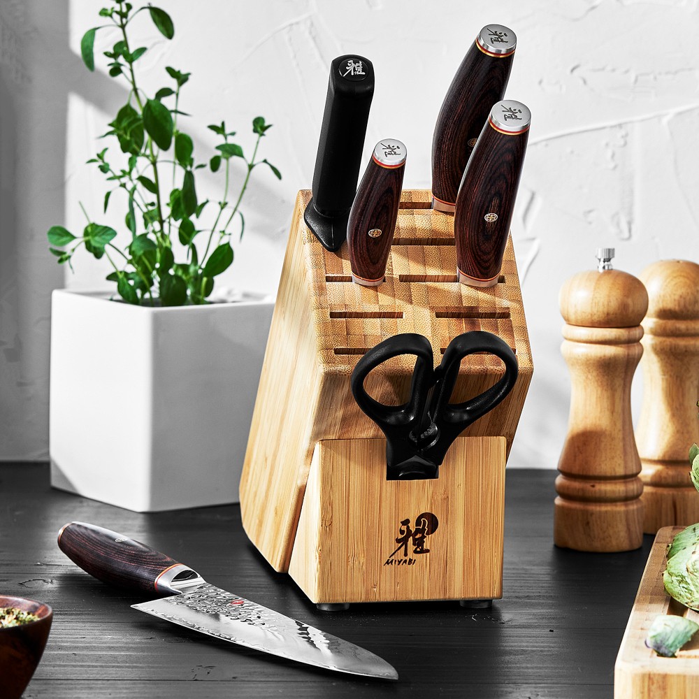 Miyabi Artisan 7-Piece Knife Block Set