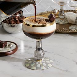 MacKenzie-Childs Sterling Check Coupe