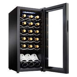Wine Enthusiast 18-Bottle Compressor Wine Cooler