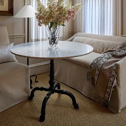 La Coupole Round Iron Bistro Table (42&quot;-56&quot;)
