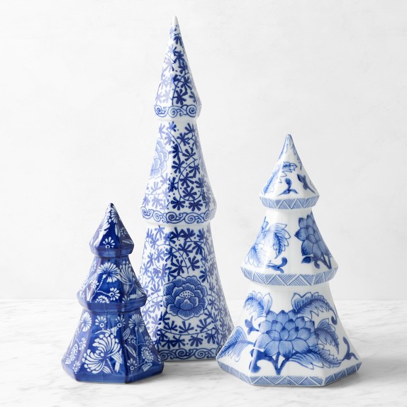Chinoiserie Ceramic Christmas Tree