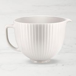 KitchenAid® Ceramic Bowl, Classic Column, 5-qt