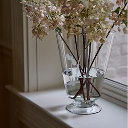 Josh Young x Williams Sonoma Home Chloe Etched Glass Vase