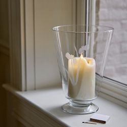 Josh Young x Williams Sonoma Home Chloe Etched Glass Vase