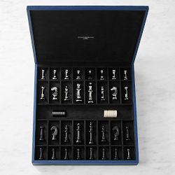 THE GEORGE x Williams Sonoma Home Leather Chess and Checkers