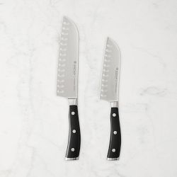 W&#252;sthof Classic Ikon Santoku Knives, Set of 2