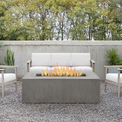 Havana Casual Rectangle Fire Table (60")