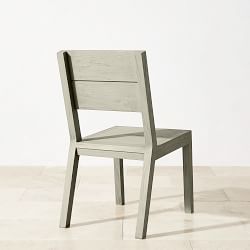 Larnaca Outdoor Grey Teak Dining Side Chair