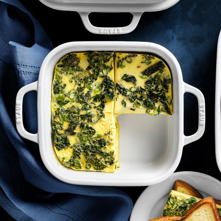 Staub Stoneware Square Covered Baking Pan - 9