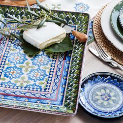 Sicily Ceramic Large Rectangular Platter