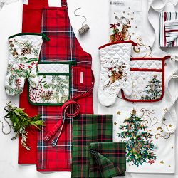 Woodland Berry Oven Mitt &amp; Potholder Set