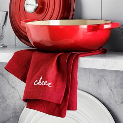 Christmas Sentiment Napkins, Set of 4