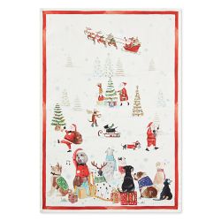 Holiday Dogs Tea Towels, Set of 2