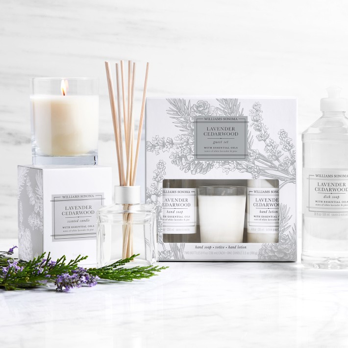 Williams Sonoma Lavender Cedarwood Guest Gift Set | Williams Sonoma