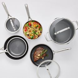 GreenPan Spectra Hybrid Tri-Ply Stainless Steel Cookware Set - Thumbnail 3