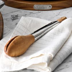 Williams Sonoma Olivewood Locking Tongs - Thumbnail 2