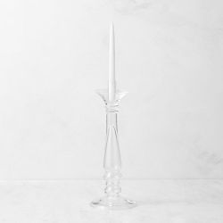 Glass Taper Candleholder