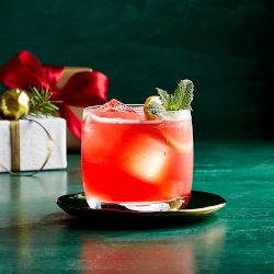 Williams Sonoma Reserve Decanter &amp; Double Old-Fashioned Glasses, Set of 4