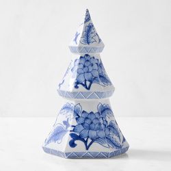 Chinoiserie Ceramic Christmas Tree