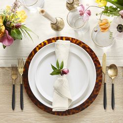 Linen Double Hemstitch Table Runner