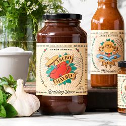 Aar&#243;n S&#225;nchez x Williams Sonoma Ancho Malbec Braising Sauce